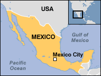 Map of Mexico