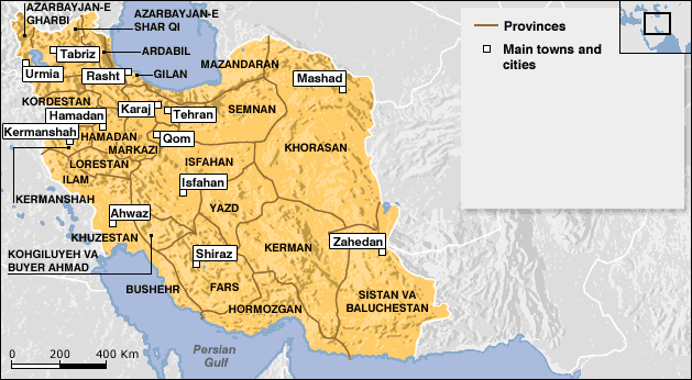 Iran Map