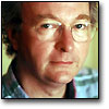A photograph of author Philip Pullman.