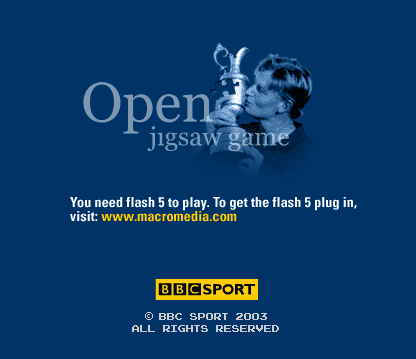 You need Flash Player 5 or above.