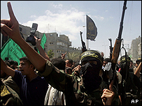درگیری گروه های فلسطینی در غزه 