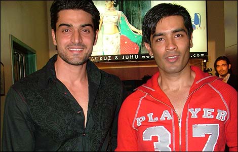 Rajeev Singh with Manish Malhotra