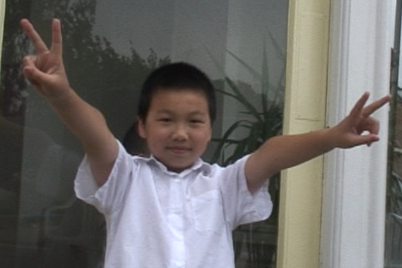 Ten year old Chao came to Gloucester when he was two. He missed China at first but this is now where he feels at home.