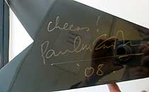 Shaun Keaveny's Ukelele Signed by Paul McCartney