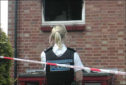 House fire in Tolladine, Worcester 