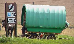 Picture of traditional caravan