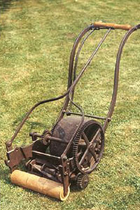 Stroud Museum's lawnmower