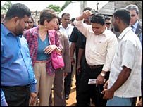 Foreign dignitaries and Sri Lanka government ministers attended the ceremony to mark the anniversary (photo: Prasad Purnimal Jayamanne)