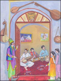 لالو ماما با مهمانان قصر 