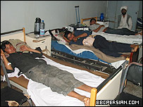 کارگران مجروح و اخراج شده افغان در یک بیمارستان در هرات بستری شده اند