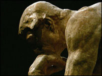 The Thinker statue
