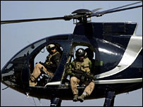 Blackwater personnel operating in Baghdad