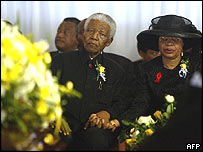 Nelson Mandela e Graca Machel 