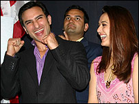 सैफ़ और प्रीटि