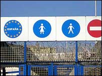 Ceuta-Tanca sınır kapısı