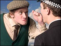 Grandpa and the policeman - Epsom Downs