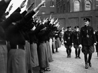 Oswald Mosley and his Blackshirts