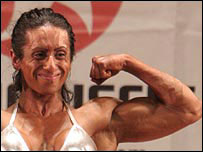 Nazia Nureen in competition, Photo: Eric Guy