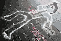 Elvis - Chalk outline