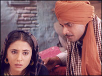 'पिंजर' का दृश्य