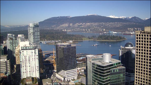 Cypress Mountain, near Vancouver, is short of snow