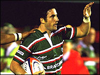 Leicester Tigers' Ian Humphreys