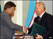 پرویز مشرف اور اسلام کریموو