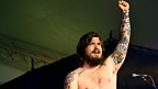 Kvelertak on the BBC Introducing stage