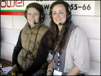 Nicola Goodwin and Lucie Plant