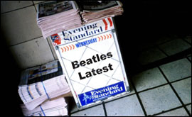 Beatles news archive