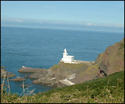 The lighthouse at Hartland Point