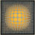 Victor Vasarely, Vega Or, 1969, oil on masonite (50.165x48.26cm). photo: 2000, Eduardo Calderón. copyright 2006 Artists Rights Society (ARS), New York/ADAGP, Paris
