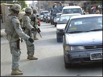 سربازان آمريکايی در بغداد