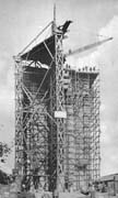 Construction of the Westgate Water Tower.