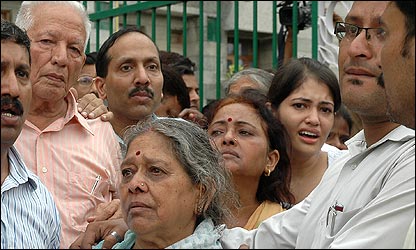 एमसी शर्मा का परिवार