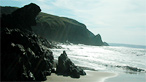Llangrannog beach