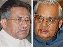 صدر مشرف اور واجپئی