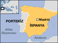 İspanya haritası