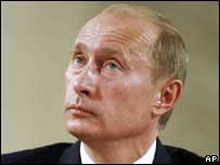 O presidente da Rússia, Vladimir Putin