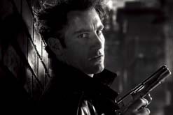 Clive Owen in Robert Rodriguez's Sin City