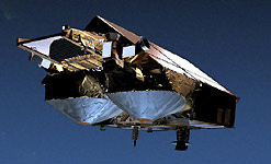 An artist's impression of Cryosat (Photo: ESA)