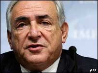 आईएमएफ़ के प्रमुख डोमिनिक स्ट्रॉस-कान 