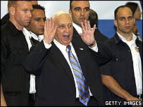 Likud Parti konferansında Şaron