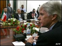 اجلاس بغداد - کروکر و کاظمی قمی