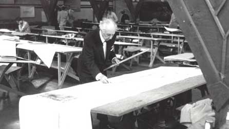 Frank Lloyd Wright - diolch i Taliesin Preservation am y llun