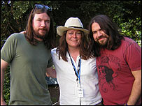 The Magic Numbers guys with Bridget