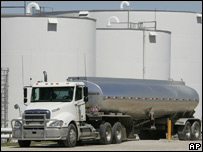 Transporte de etanol em Iowa