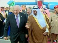 US Vice president in Riyadh