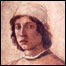 Filippino Lippi, Auto-retrato, c. 1485, Afresco em azulejo, Galeria Uffizi, Florença (Divulgação)