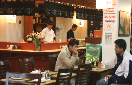 Quán ăn Nhật ở khu Jardin. 